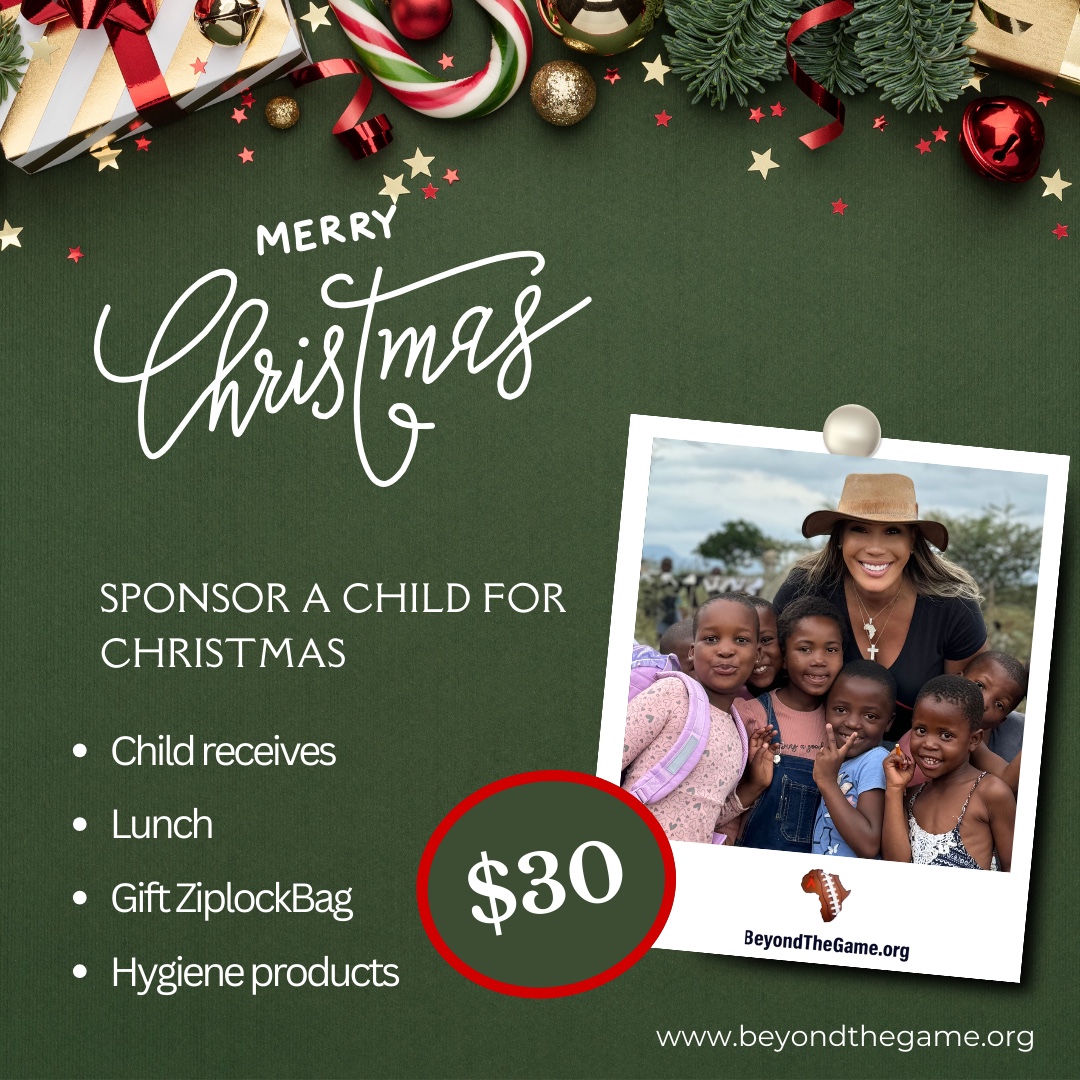Sponsor a child for Christmas with Beyond The Game